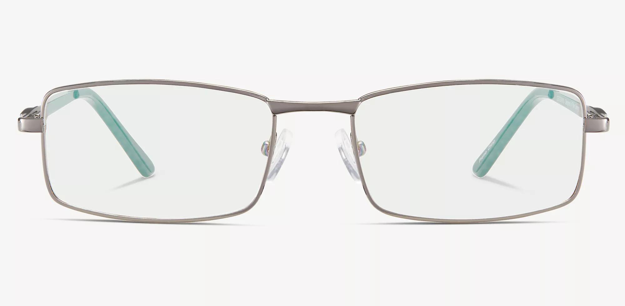 Centennial Men's Gunmetal Rectangular Eyeglasses Online & In-store